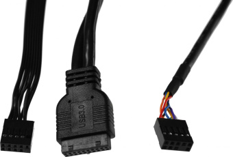 Корпус MSI MAG Forge 120A черный без БП ATX 2x120mm 2xUSB3.0 audio bott PSU от магазина РЭССИ