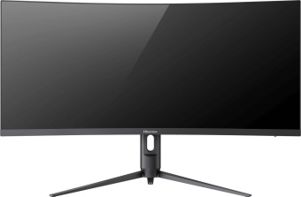 Монитор Hisense 34" 34G6K-PRO черный VA LED 1ms 21:9 HDMI M/M матовая 4000:1 280cd 89гр/89гр 3440x1440 180Hz FreeSync Premium DP 2K 6.75кг от магазина РЭССИ