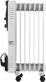 Радиатор масляный Centek CT-6200 1500Вт белый от магазина РЭССИ