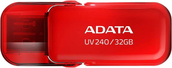 Флеш Диск A-Data 32Gb UV240 AUV240-32G-RRD USB2.0 красный от магазина РЭССИ