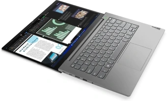 Ноутбук Lenovo Thinkbook 14 G4 IAP Core i5 1235U 8Gb SSD512Gb NVIDIA GeForce MX550 2Gb 14" TN FHD (1920x1080) noOS grey WiFi BT Cam Bag (21DH00KWAK) от магазина РЭССИ