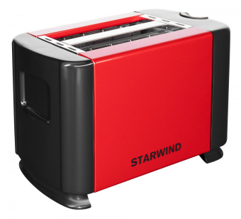 Тостер Starwind ST1102 700Вт красный/черный от магазина РЭССИ