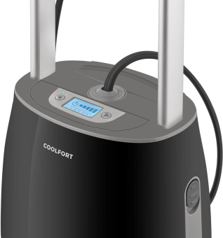 Отпариватель напольный Coolfort CF-3445 2200Вт черный/серый от магазина РЭССИ