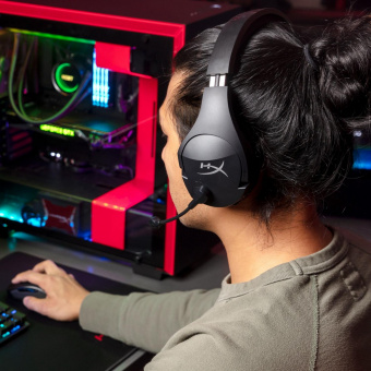 Наушники с микрофоном HyperX Cloud Stinger Core Wireless (CS002) черный мониторные оголовье (4P4F0AA) от магазина РЭССИ
