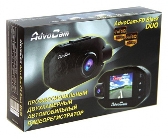 Видеорегистратор AdvoCam FD BLACK DUO черный 3Mpix 1080x1920 1080p 130гр. NT96663 от магазина РЭССИ