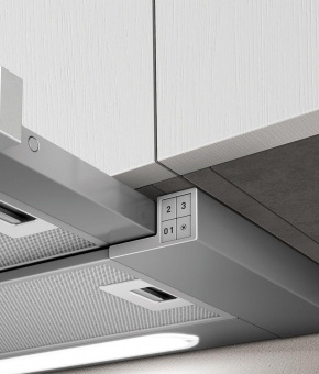Вытяжка встраиваемая Elica Elite 14 Lux GRVT/A/60 черный/нержавеющая сталь управление: кнопочное (1 мотор) от магазина РЭССИ
