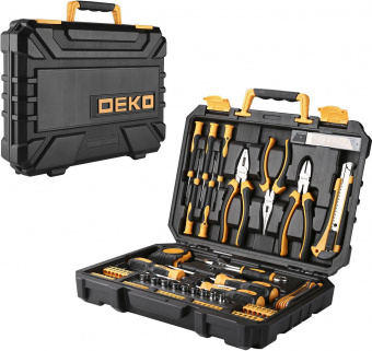 Набор инструментов Deko TZ82 82 предмета (жесткий кейс) от магазина РЭССИ