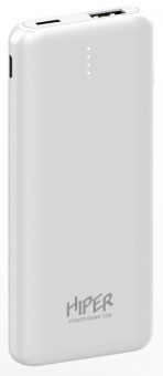Мобильный аккумулятор Hiper PSL5000 5000mAh 2.1A 2xUSB белый (PSL5000 WHITE) от магазина РЭССИ