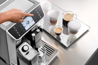 Кофемашина Delonghi PrimaDonna Elite Experience ECAM650.85.MS 1450Вт серебристый/черный от магазина РЭССИ