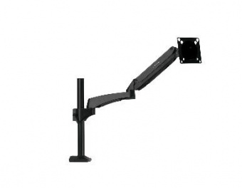 Кронштейн для мониторов ЖК Kromax OFFICE-11 черный 15"-32" макс.10кг настольный поворот и наклон от магазина РЭССИ