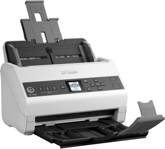 Сканер планшетный/протяжный Epson WorkForce DS-730N (B11B259401/B11B259502) A4 белый от магазина РЭССИ