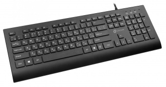 Клавиатура Оклик 155M черный USB slim (подставка для запястий) (1678057) от магазина РЭССИ