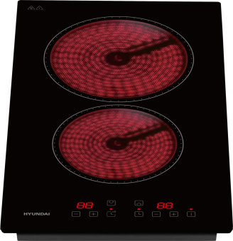 Варочная поверхность Hyundai HHE 3210 BG черный от магазина РЭССИ
