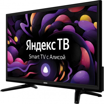 Телевизор LED BBK 24" 24LEX-7287/TS2C Яндекс.ТВ черный HD 50Hz DVB-T2 DVB-C DVB-S2 WiFi Smart TV (RUS) от магазина РЭССИ