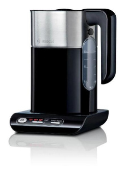 Чайник электрический Bosch TWK8613P 1.5л. 2400Вт черный/серебристый корпус: металл/пластик от магазина РЭССИ