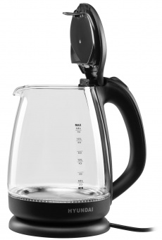 Чайник электрический Hyundai HYK-G3003 1.8л. 2200Вт черный (корпус: стекло) от магазина РЭССИ
