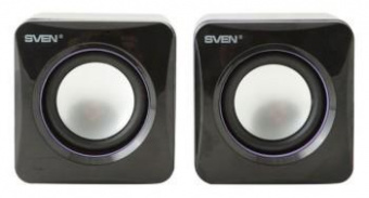 Колонки Sven 315 2.0 черный 5Вт от магазина РЭССИ