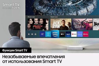 Проектор Samsung LSP7T DLP 2200Lm ANSI (3840x2160) 2000000:1 ресурс лампы:20000часов 1xUSB typeA 3xHDMI 9.1кг от магазина РЭССИ