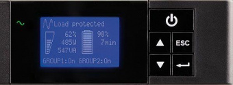 Источник бесперебойного питания Eaton 5P 5P1550iR 1100Вт 1550ВА черный от магазина РЭССИ