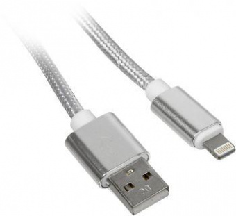 Кабель Redline УТ000014152 USB (m)-Lightning (m) 2м серебристый от магазина РЭССИ
