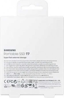 Накопитель SSD Samsung USB-C 2Tb MU-PC2T0H/WW T7 1.8" синий от магазина РЭССИ