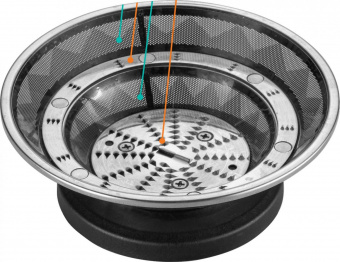 Соковыжималка шнековая Gorenje JC400E 400Вт серебристый/черный от магазина РЭССИ