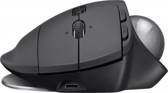 Трекбол Logitech Trackball MX Ergo графитовый оптическая (2048dpi) беспроводная BT/Radio USB (6but) от магазина РЭССИ