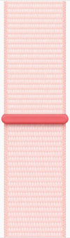 Смарт-часы Apple Watch Series 9 A2978 41мм OLED корп.розовый Sport Loop рем.светло-розовый разм.брасл.:130-200мм (MR953LL/A) от магазина РЭССИ
