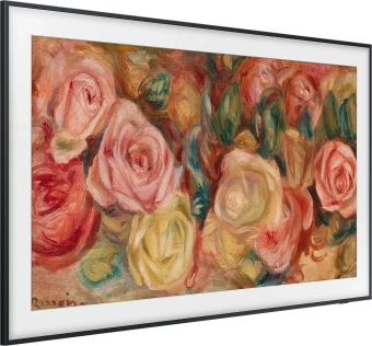 Телевизор QLED Samsung 55" QE55LS03DAUXRU The Frame черный 4K Ultra HD 120Hz DVB-T2 DVB-C DVB-S2 USB WiFi Smart TV (RUS) от магазина РЭССИ