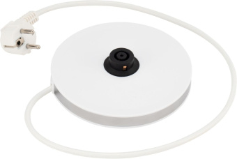 Чайник электрический Hyundai HYK-S5807 1.7л. 2200Вт белый/серебристый корпус: стекло/металл от магазина РЭССИ