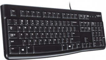 Клавиатура Logitech K120 черный USB (920-002508) от магазина РЭССИ