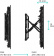 Кронштейн для телевизора Onkron PRO7G черный 32"-70" макс.50кг настенный наклонно-выдвижной от магазина РЭССИ