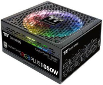 Блок питания Thermaltake ATX 1050W Toughpower iRGB Plus 80+ platinum 24+2x(4+4) pin APFC 140mm fan color LED 12xSATA Cab Manag RTL от магазина РЭССИ