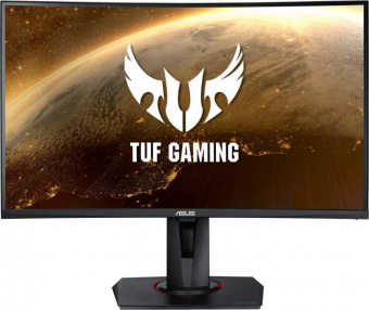 Монитор Asus 27" TUF Gaming VG27WQ черный VA LED 4ms 16:9 HDMI M/M матовая HAS Piv 3000:1 400cd 178гр/178гр 2560x1440 DP 2K 5.9кг от магазина РЭССИ