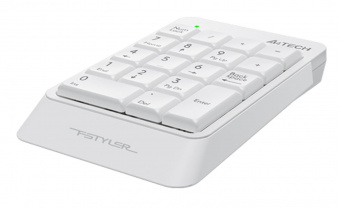 Числовой блок A4Tech Fstyler FK13P белый USB slim для ноутбука (FK13P WHITE) от магазина РЭССИ
