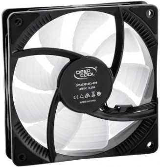 Вентилятор Deepcool RF 120 120x120mm 4-pin 18-27dB 164gr LED Ret от магазина РЭССИ