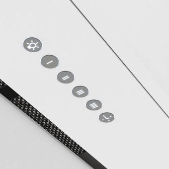 Вытяжка встраиваемая Elikor Cube 90П-1000-Э4Д белый управление: кнопочное (1 мотор) от магазина РЭССИ