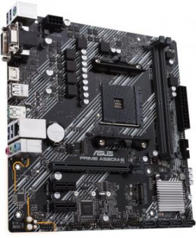 Материнская плата Asus PRIME A520M-E Soc-AM4 AMD A520 2xDDR4 mATX AC`97 8ch(7.1) GbLAN RAID+VGA+DVI+HDMI от магазина РЭССИ