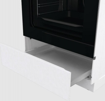 Плита Комбинированная Gorenje GKS6C70WJ белый (без крышки) реш.сталь от магазина РЭССИ