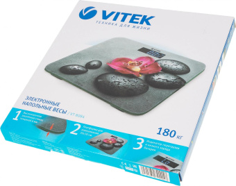Весы напольные электронные Vitek VT-8084 MC макс.180кг рисунок от магазина РЭССИ