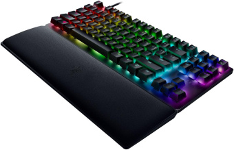 Клавиатура Razer Huntsman V2 TKL механическая черный USB for gamer LED (подставка для запястий) от магазина РЭССИ