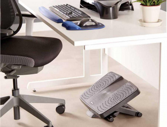 Подставка для ног Fellowes Professional Series Ultimate черный от магазина РЭССИ