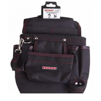 Поясная сумка монтажника REXANT с 7 отделениями RE-7 12-5602 от магазина РЭССИ