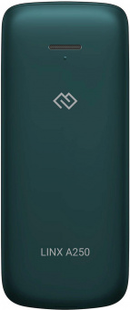 Мобильный телефон Digma A250 Linx 128Mb зеленый моноблок 3G 4G 2Sim 2.4" 240x320 GSM900/1800 GSM1900 microSD max32Gb от магазина РЭССИ