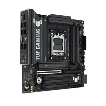Материнская плата Asus TUF GAMING B850M-PLUS SocketAM5 AMD B850 4xDDR5 mATX AC`97 8ch(7.1) 2.5Gg RAID+HDMI+DP от магазина РЭССИ