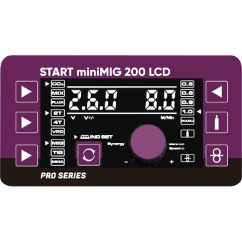 Сварочный полуавтомат Start miniMIG 200 LCD 2W202L от магазина РЭССИ