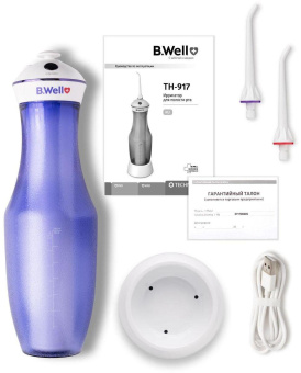 Ирригатор B.Well TH-917 портатив. 2насад. белый от магазина РЭССИ