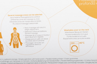 Массажная накидка Beurer MG295 60Вт черный от магазина РЭССИ