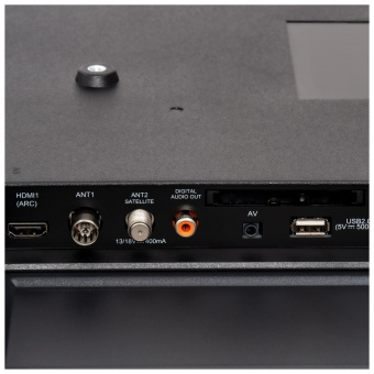 Телевизор LED Hyundai 43" H-LED43BU7000 Салют ТВ Frameless черный 4K Ultra HD 60Hz DVB-T DVB-T2 DVB-C DVB-S DVB-S2 USB WiFi Smart TV от магазина РЭССИ