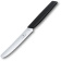 Нож кухонный Victorinox Swiss Modern (6.9003.11W) стальной столовый лезв.110мм серрейт. заточка черный от магазина РЭССИ